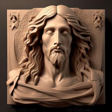 3D model st jesus (STL)